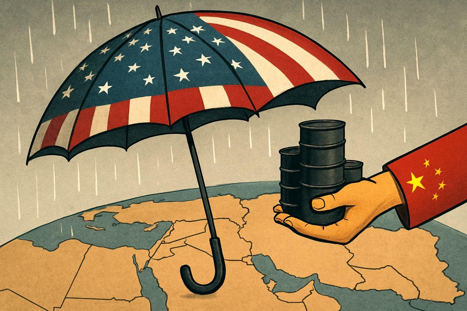 🔍 미국 안보 우산의 '구멍'과 중국의 '이해타산적 중재'