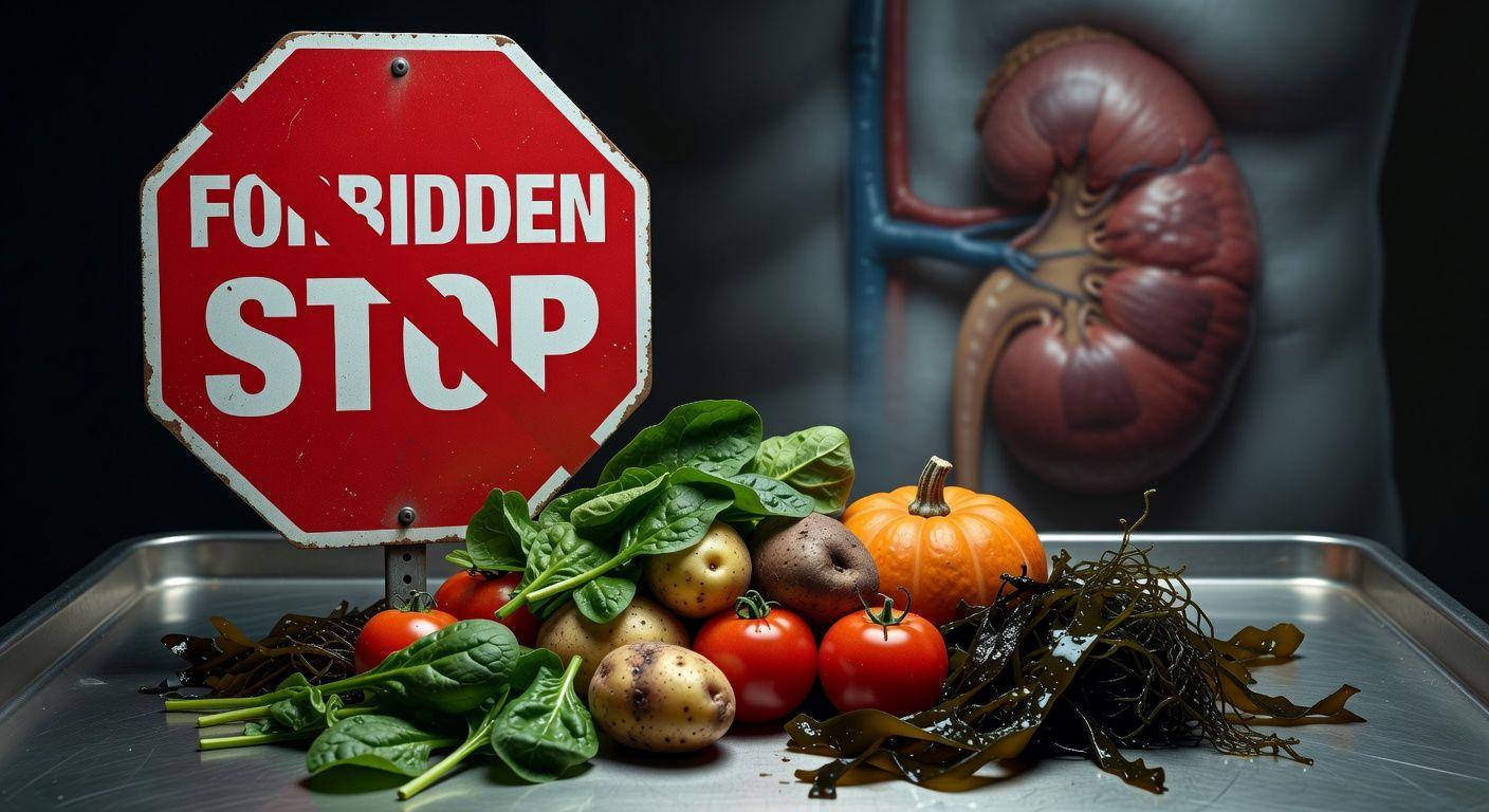 🛑 신장 망가뜨리는 고칼륨 채소 5가지
