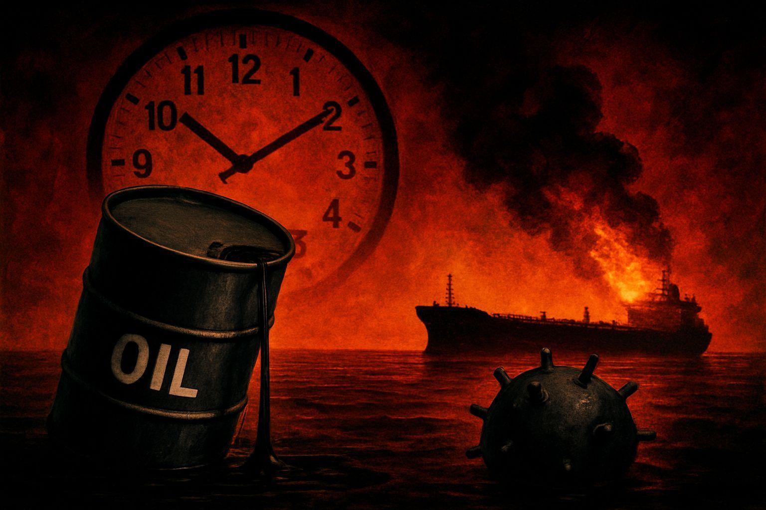 ⚙️ 호르무즈 해협의 현실: 비축유 소진 임박과 유전 쇼인 위험