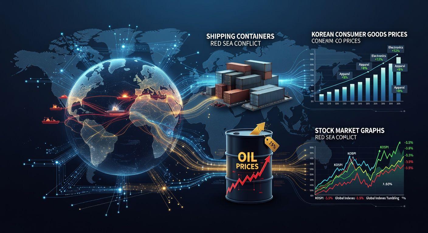 💰 홍해 분쟁이 한국 경제에 미치는 영향
