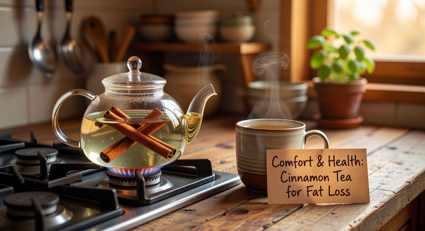 📈 계피차 레시피: 내장 지방을 녹이는 놀라운 비법