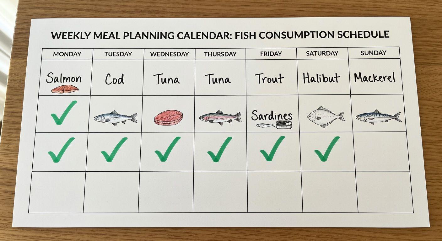 ⚙️ 생선 섭취 실천 계획과 주의사항
