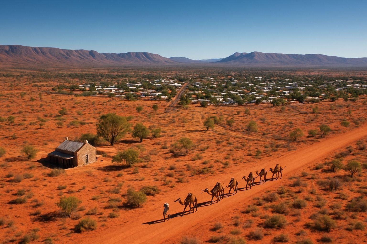 🔍 호주 앨리스스프링스의 독특한 지리와 역사