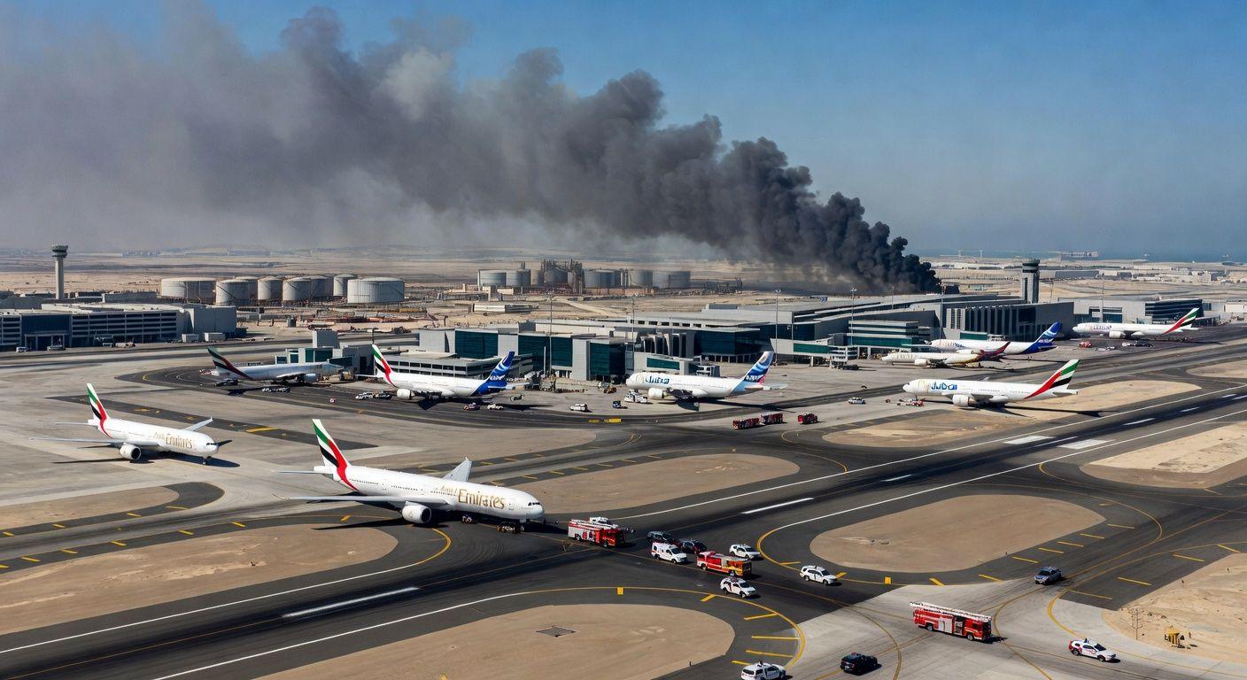 🔍 걸프 국가들에 쏟아진 재앙: 민간 인프라의 대규모 피해