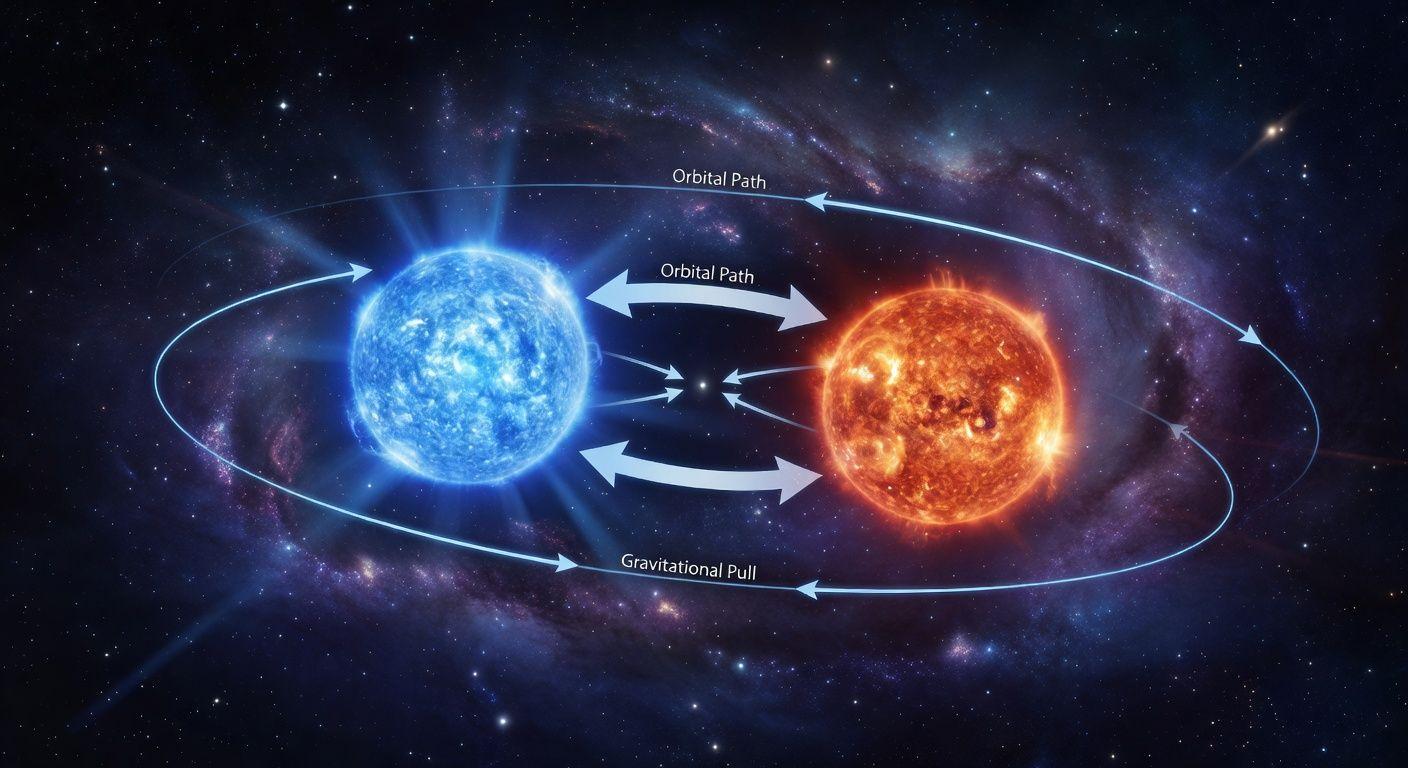 📝 별의 질량: 쌍성계 궤도에서 찾는 숨겨진 힘