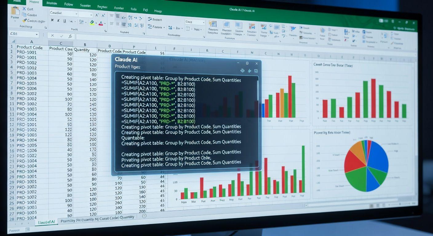 📊 데이터 분석에서 발주서 생성까지, 한 번의 명령으로 해결