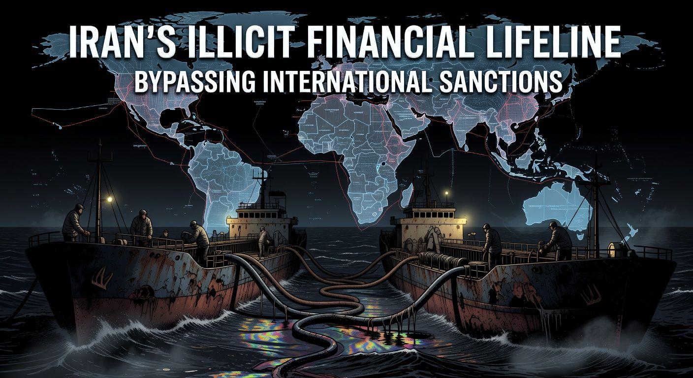 💰 경제 제재 속 이란의 자금원: 석유 밀수출