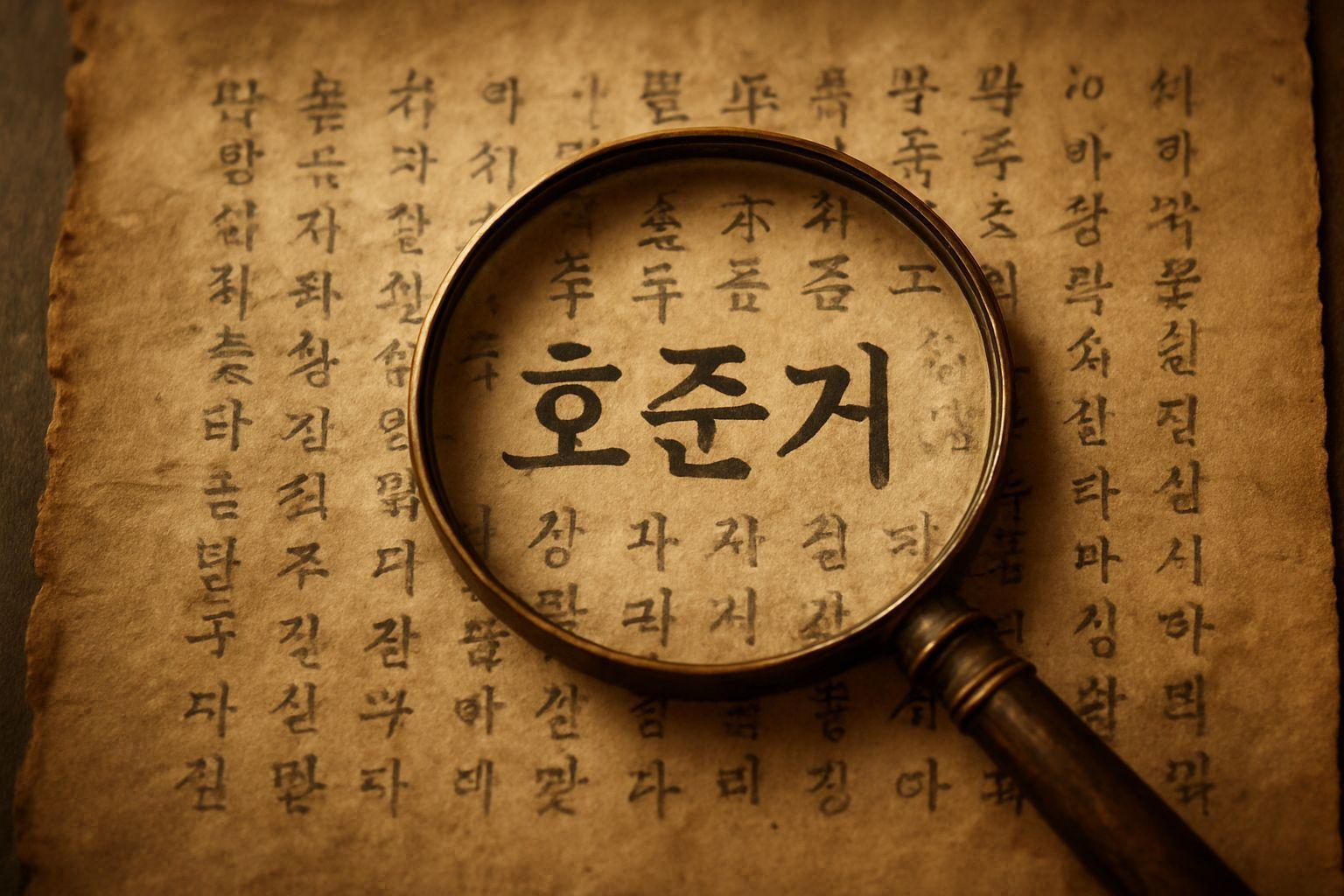 💡 '호준거'의 기록, 아시안 스쿼트의 역사적 뿌리