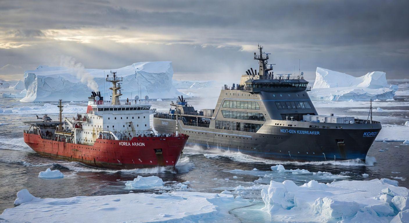 ⚙️ 한국의 쇄빙 연구선, 아라온호에서 차세대 모델까지