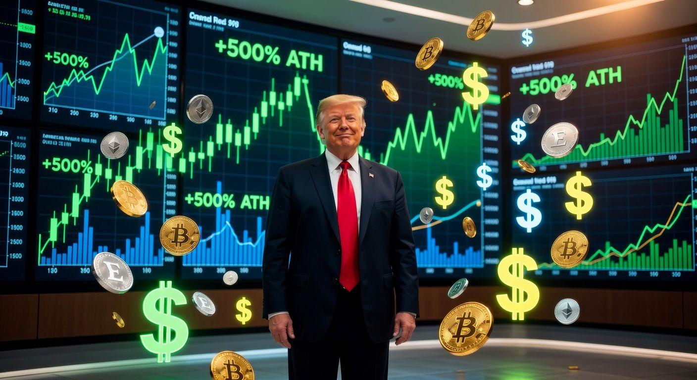 💰 트럼프 코인 사업으로 폭발한 재산 증가의 비밀
