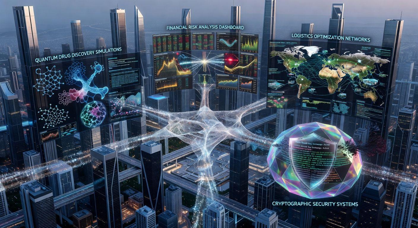 💰 양자 컴퓨터의 실용적 응용 분야