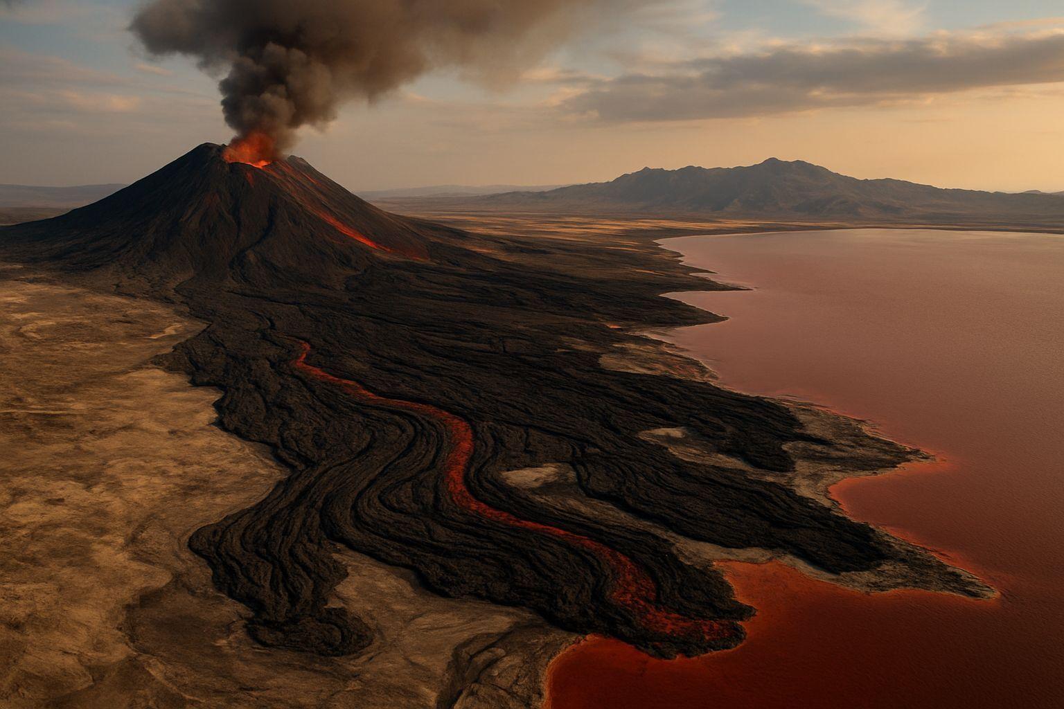 📝 화산 기원과 강알칼리성의 비밀