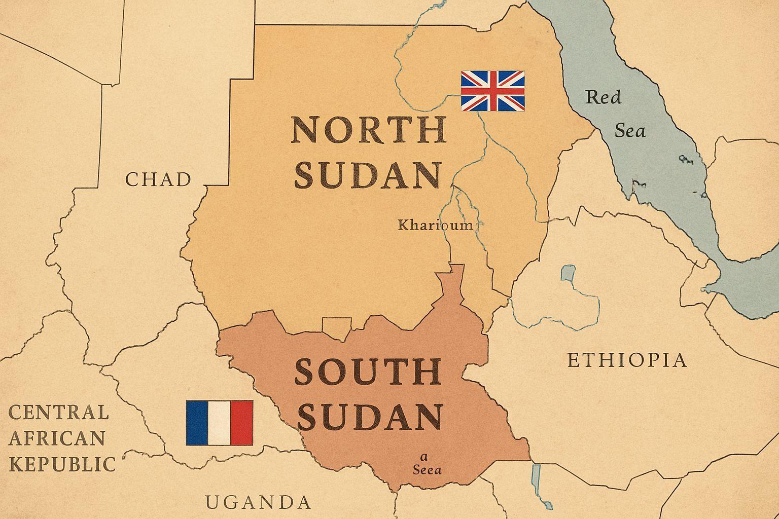 🔍 하나의 땅, 두 개의 운명: 수단과 남수단의 분리