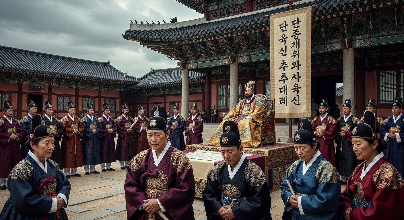 ✨ 250년 만의 복권: 단종과 사육신의 재평가