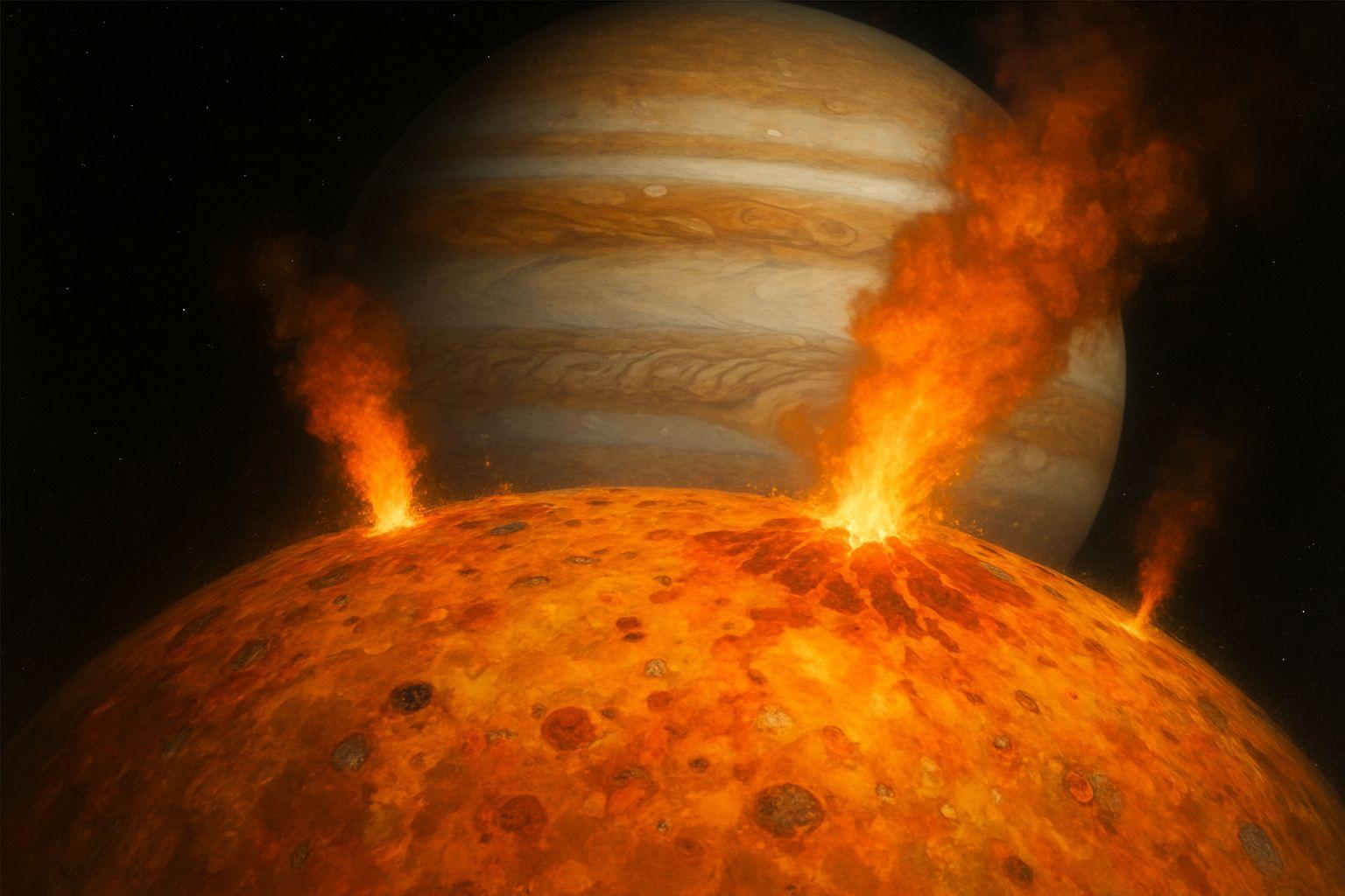 ✅ 목성의 불타는 심장, 이오