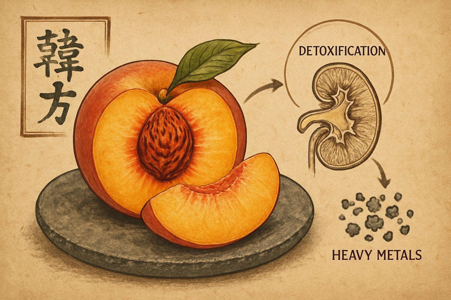 📝 여섯 번째 특별한 추천: 복숭아의 해독 효과