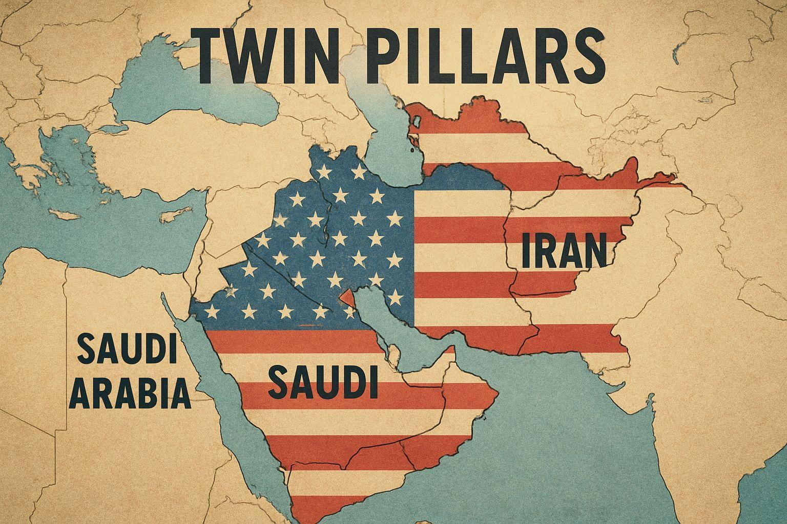💡 미국의 '두 개의 기둥' 전략: 이란과 사우디아라비아