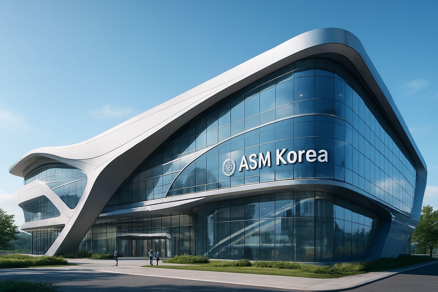 📝 한국을 혁신의 심장으로: ASM 코리아의 특별한 위상