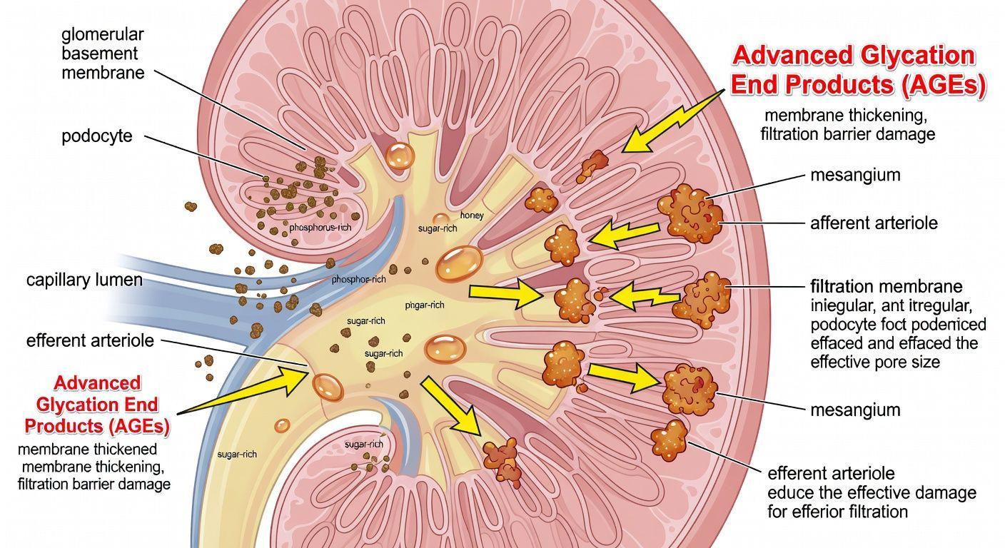 🔍 들깨가루와 꿀이 만드는 신장 파괴 메커니즘