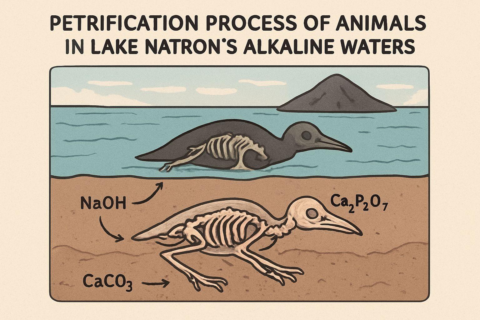 ⚙️ 동물 미라화의 과학적 메커니즘