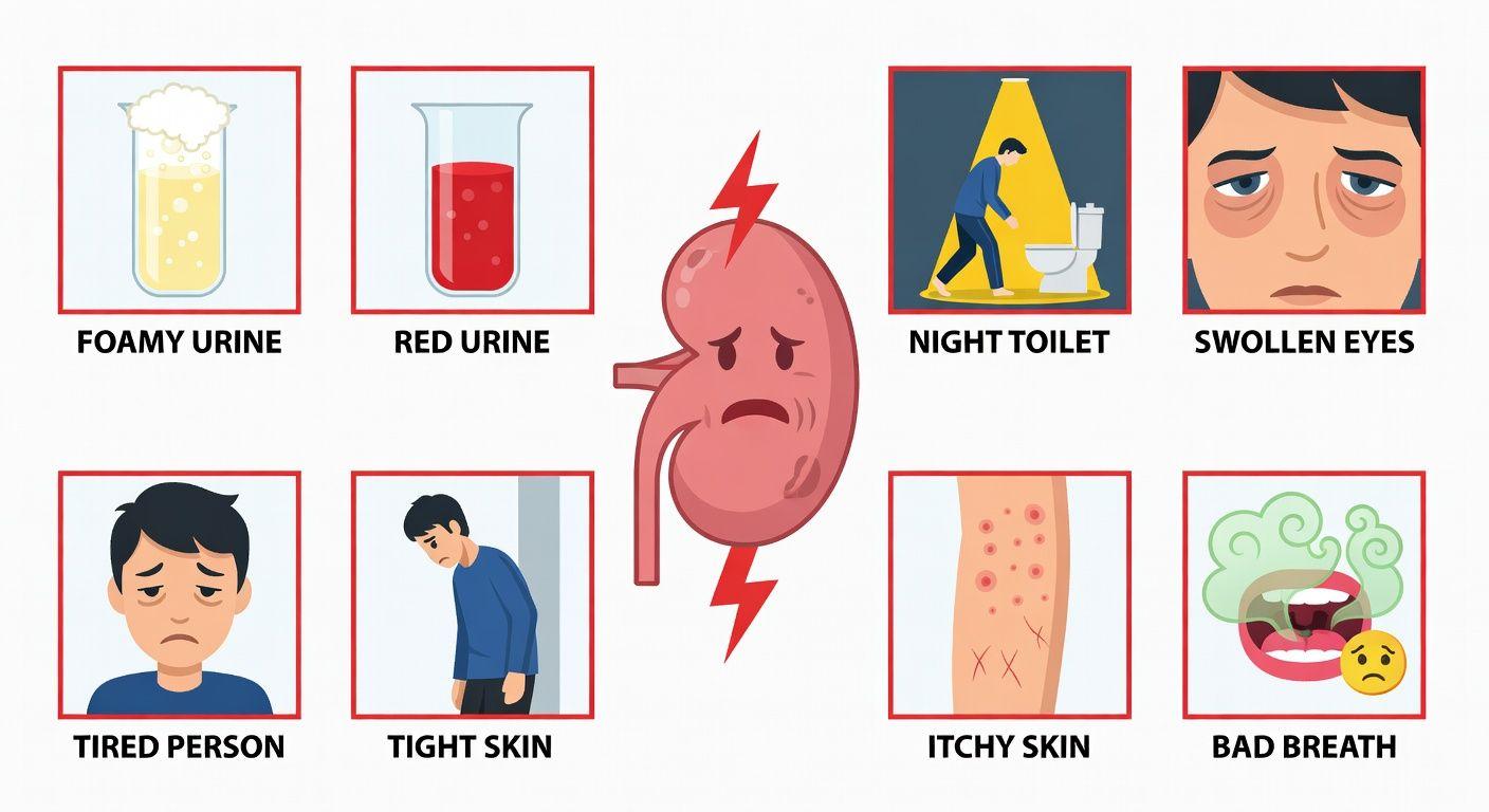 📌 신장이 보내는 7가지 마지막 경고 신호