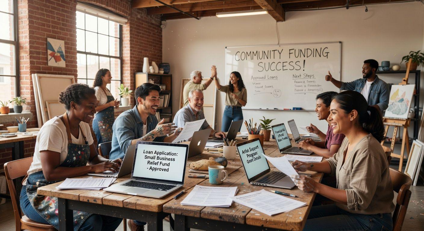 📝 소상공인·예술인 지원: 문화예술사업자 대출 확대