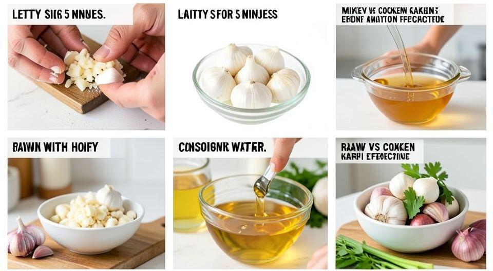 📝 마늘 올바르게 섭취하는 실용적 방법