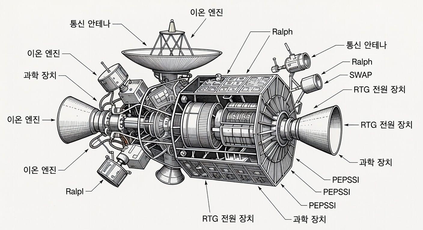 ⚙️ 뉴호라이즌스의 초고속 비행 기술