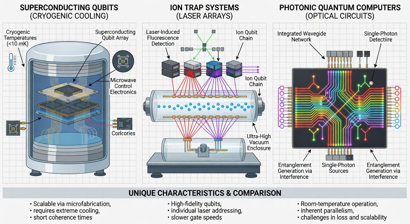 ⚙️ 양자 컴퓨터의 하드웨어와 구현 기술