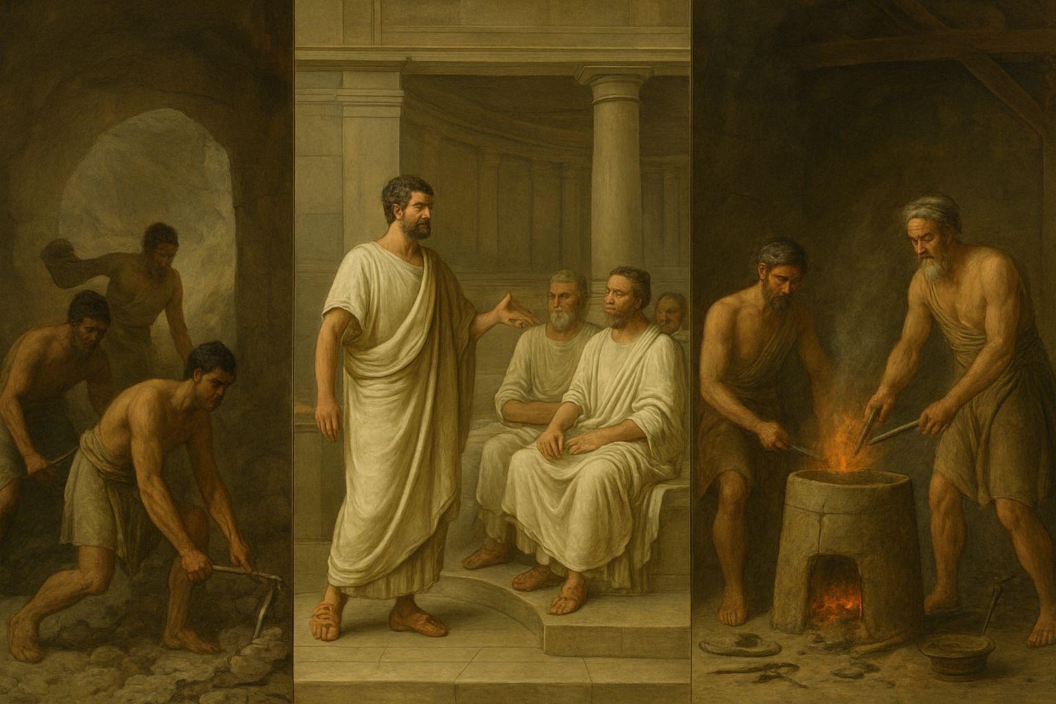 📈 로마 기술 발전이 멈춘 세 가지 장벽