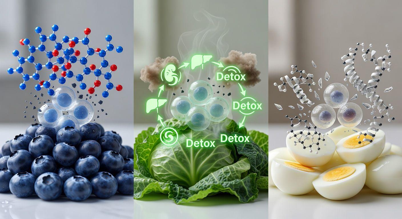 🔍 블루베리, 양배추, 계란 흰자의 신장 보호 효과