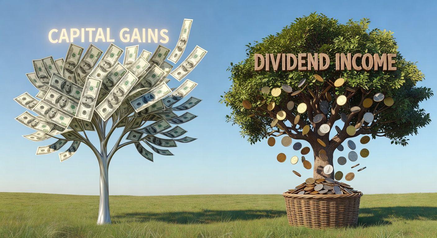 💰 배당 vs 수익률: 현금 흐름의 차이