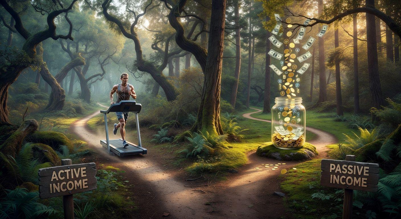 🔍 능동적 소득 vs 수동적 소득: 누가 진짜 일하는가?