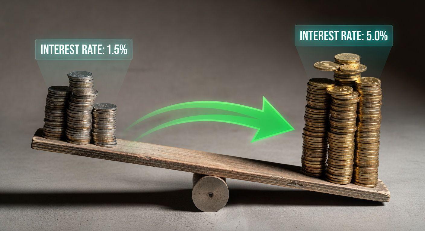 💰 금리 차이가 환율을 움직이는 마법
