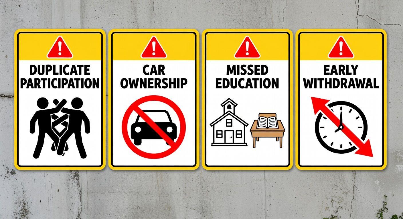 📌 희망저축계좌와 노란우산 공제, 반드시 피해야 할 함정 4가지!