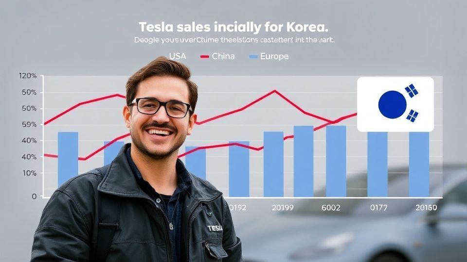 💰 테슬라의 한국 시장 집중, 판매 부진 타개책으로