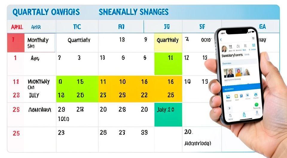 📅 접수 일정 변경: 매월→분기별로 전환