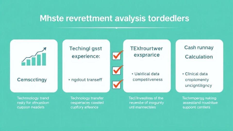 🔍 바이오 투자 시 필수 체크포인트
