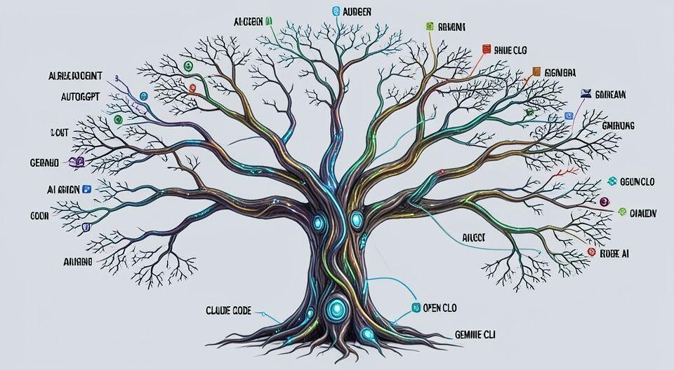 ⚙️ 에이전틱 AI 진화 트리: 상동기관과 상사기관
