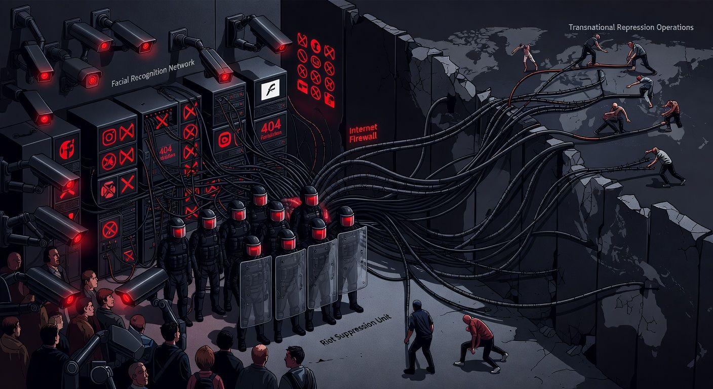 ⚙️ 정부 대응: 탄압 강화와 인권 상황 악화