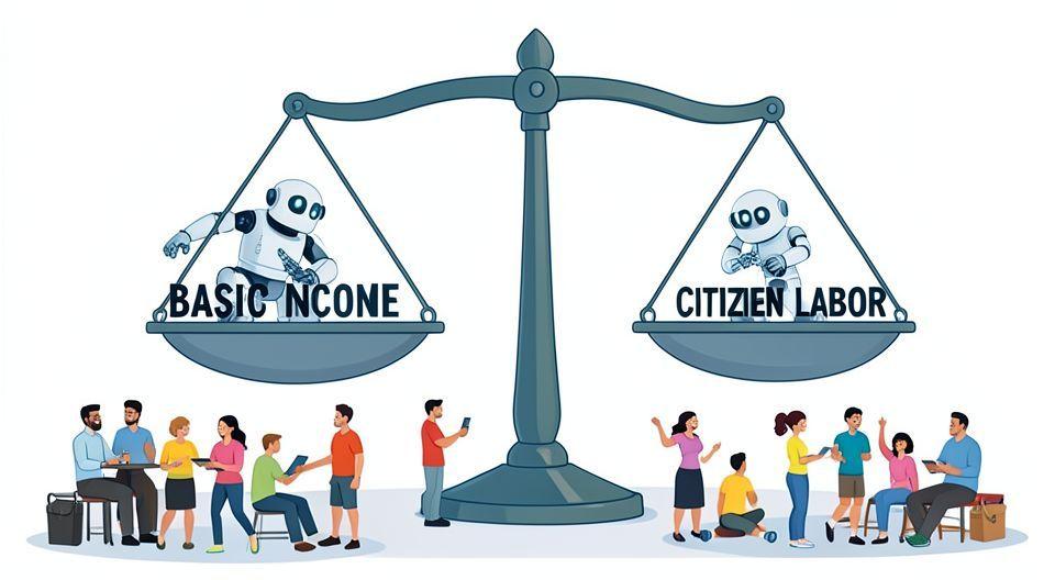 📈 '시민 노동'과 '기본 소득': 새로운 사회 모델