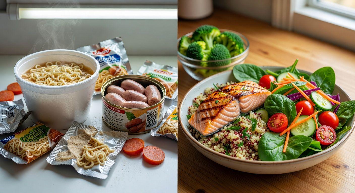 📝 가공식품과 술의 위험성과 대처 방법