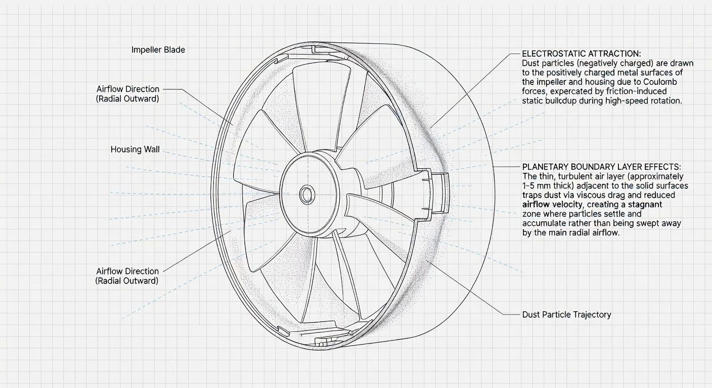 📝 선풍기 뒷면에 먼지가 쌓이는 과학적 이유