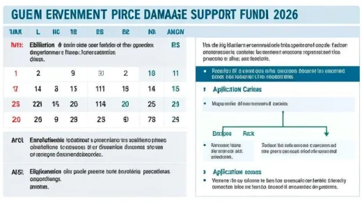 A detailed infographic showing the basic information about government fuel price damage support fund in 2026, with calendar dates, eligibility criteria, and application process flow chart.