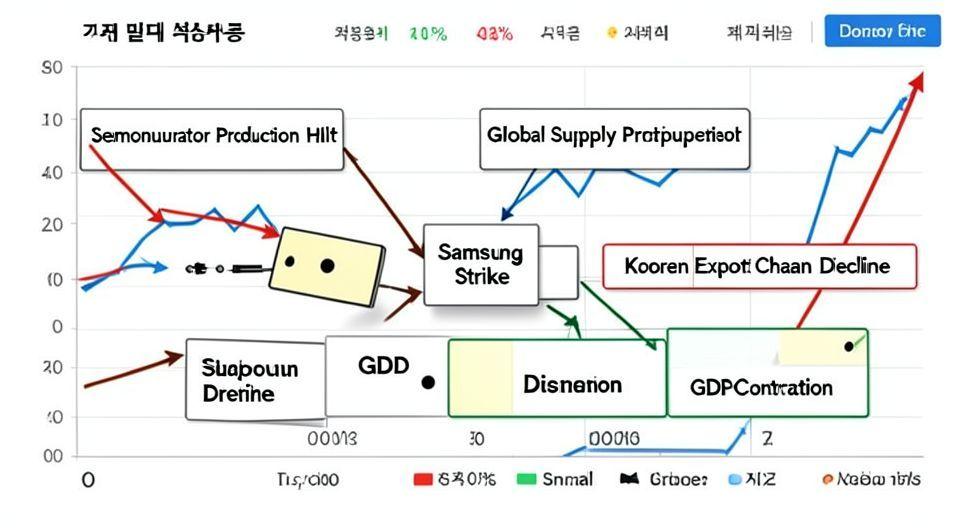 📉 삼성전자 총파업, 한국 경제에 미치는 충격