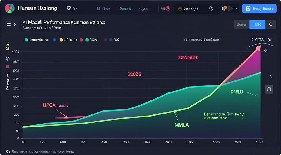 📈 AI 모델 성능, 인간 기준선을 넘어서다