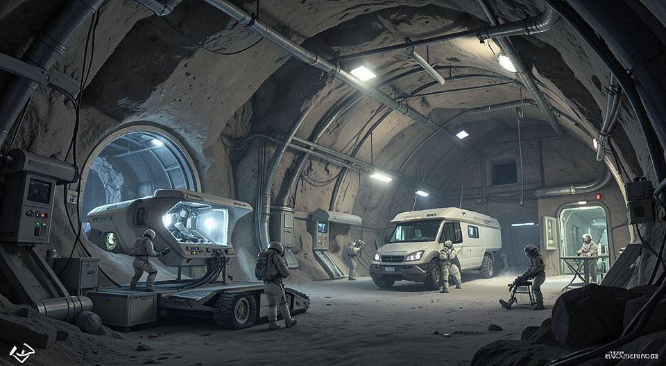 💰 달의 비밀: 미래 기지 건설을 위한 용암 동굴과 풍부한 자원