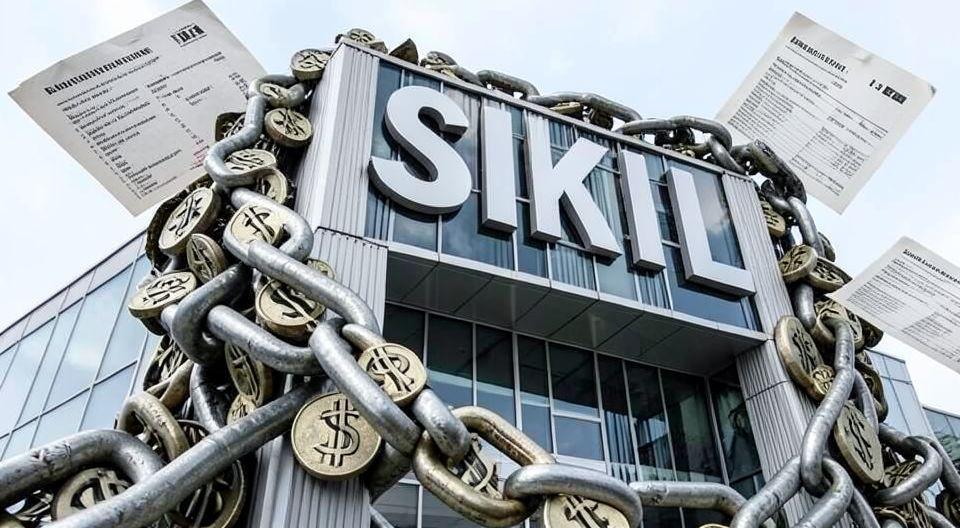 💰 SKIL의 첫 번째 함정: 막대한 부채와 무리한 M&A