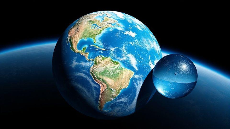 💧 지구의 물, 숨겨진 진실: 얇은 막 위를 흐르는 생명