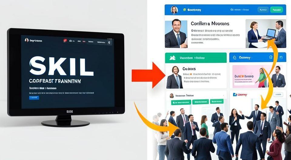 📉 SKIL의 두 번째 위기: 코세라와 유데미의 강력한 경쟁